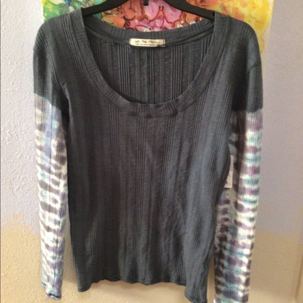 NWT Free People the die shirt, size L